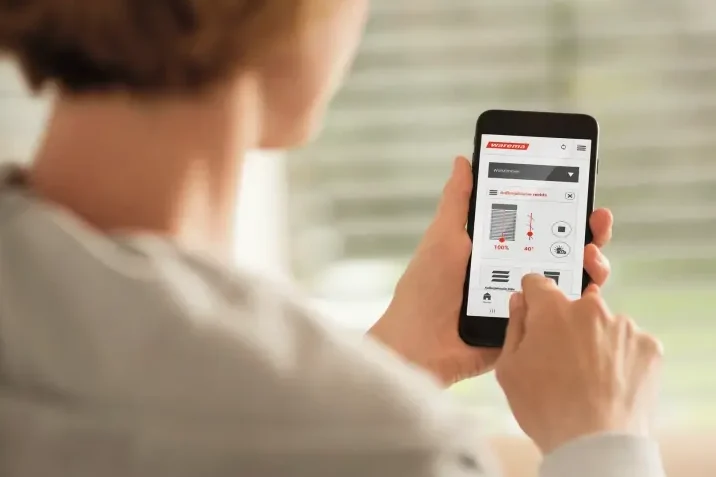 Sonnenschutz mit Smart Home Steuerung per App